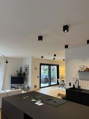 offener Wohnbereich, Küche 