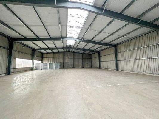 Innenansicht Kalthalle