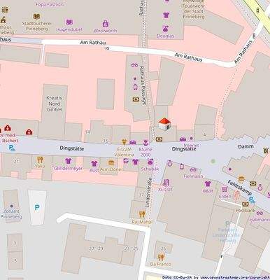 Lage in der Innenstadt