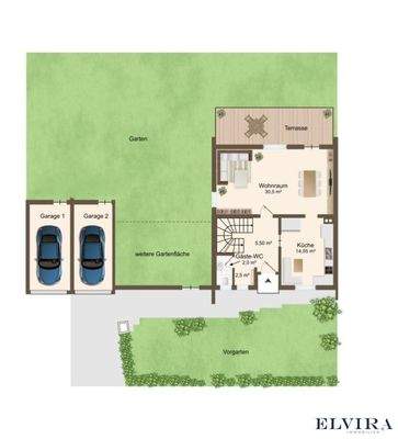 Grundriss Erdgeschoss