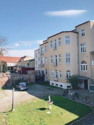 Blick aus dem Schlafzimmer