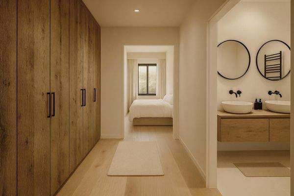 Schlafzimmer  mit Ankleide