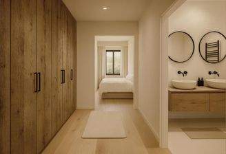 Schlafzimmer  mit Ankleide