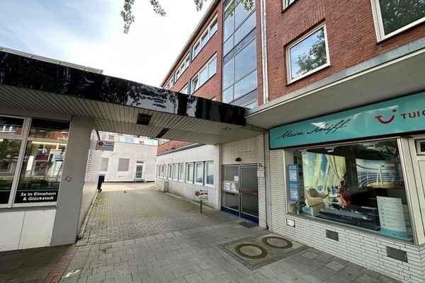 Einfahrt Objekt