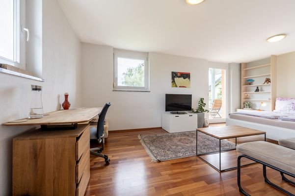 Schlafzimmer 3 mit Terrasse