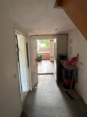 Flur zum Garten
