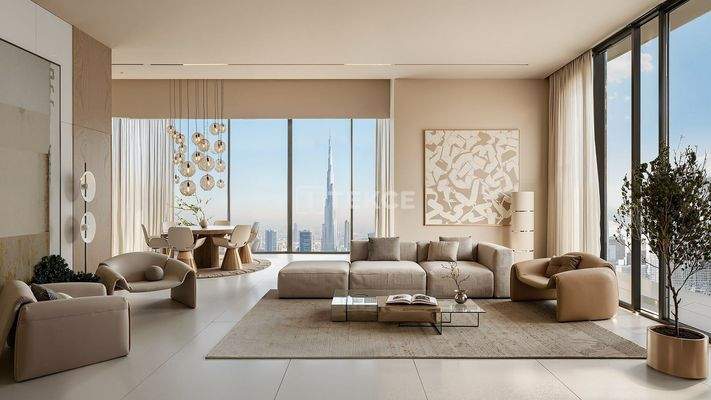 Apartments in 110 Storey Downtown Residences Tower in Business Bay