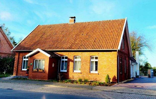 Modernisiertes Ziegelhaus