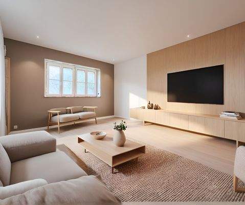 Einrichtungsbeispiel / Wohn- und Esszimmer - Erdgeschoss