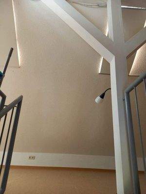 Dachstudio mit Sichtbalken