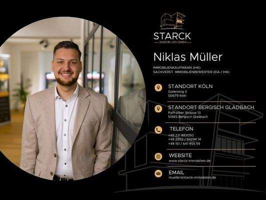 Objektbertreuer Niklas Müller