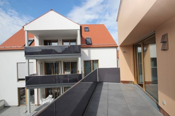 Großer Balkon