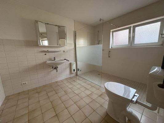 Duschbad Wohnung 1 barrierefrei