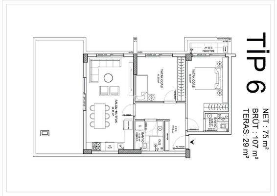 Spacious Apartments with Communal Pool in Antalya Altintas