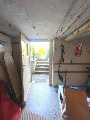 Kellerausgang Garten