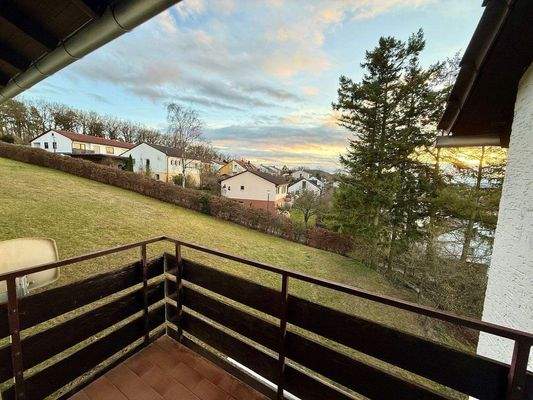 Aussicht ähnlich, Hanglage