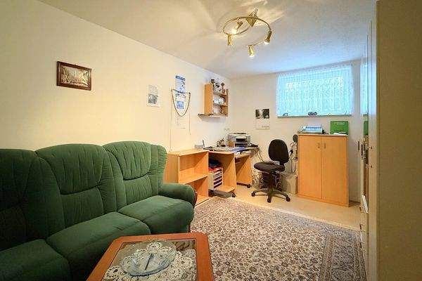 komfortables Arbeitszimmer