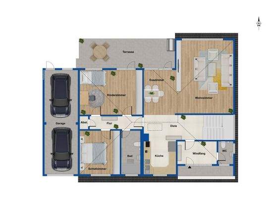 Grundriss Erdgeschoss