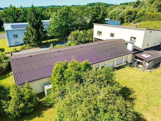 Ansicht rechte Gebäudeseite