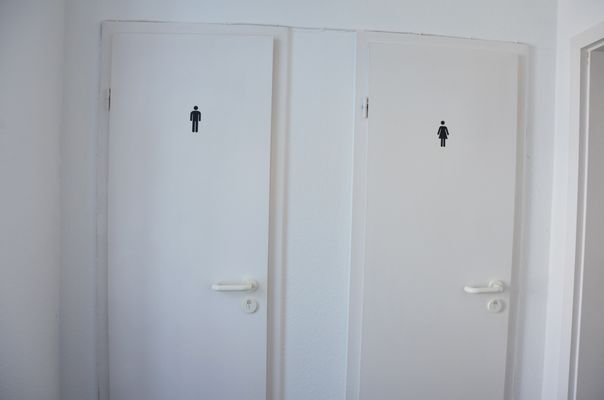 getrennte WC´s