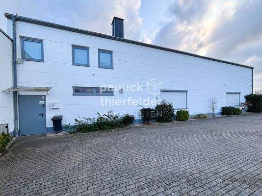 Lagerhalle Außenansicht