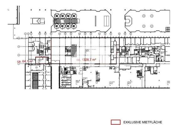 1. Obergeschoss mit ca. 1.393 m²