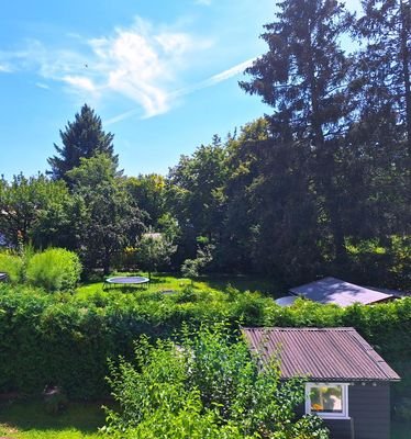 Aussicht vom Balkon