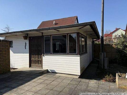 Eingang zum Sommerhaus