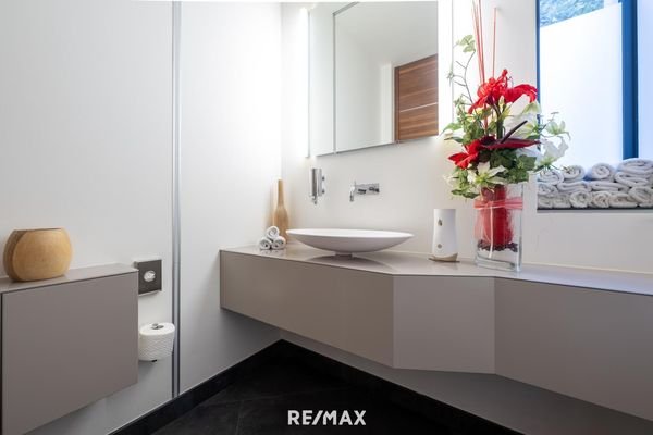Gästetoilette im Erdgeschoss