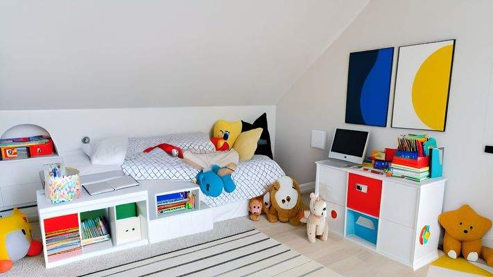 Kinderzimmer (KI-generiert)