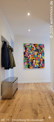 Flur (Einrichtung KI-visualisiert)