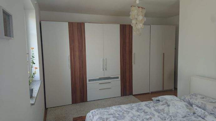 Einblick Schlafzimmer 