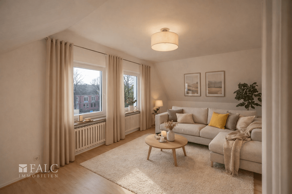 Wohnzimmer/Esszimmer Einrichtungsbeispiel 