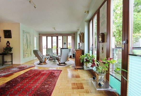 Blick in den Wohnbereich