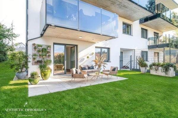 Terrasse Beispiel Homestaging-Visualisierung