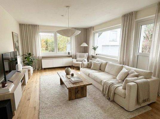 Erdgeschoss Wohnzimmer virtueller Renovierungsvors