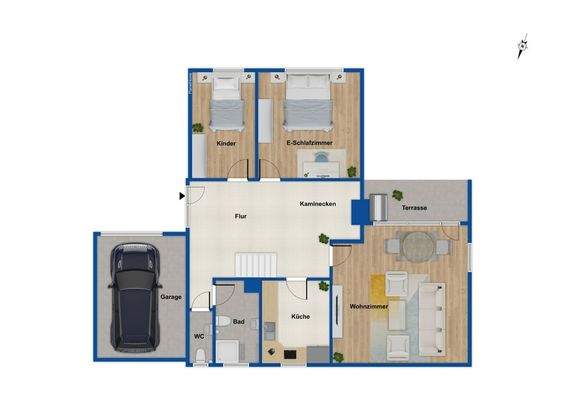 Grundriss Erdgeschoss