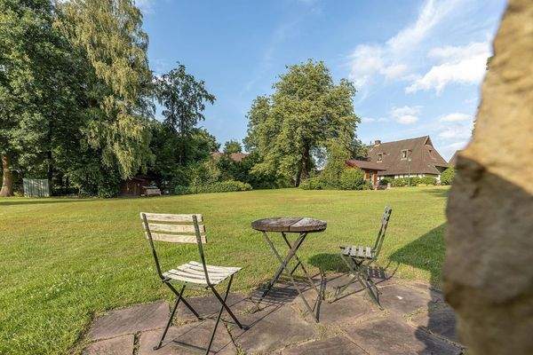 Teestübchen im Grünen