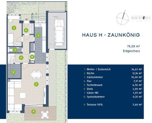 Grundriss Erdgeschoss