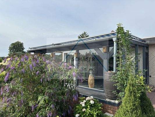 überdachte Terrasse