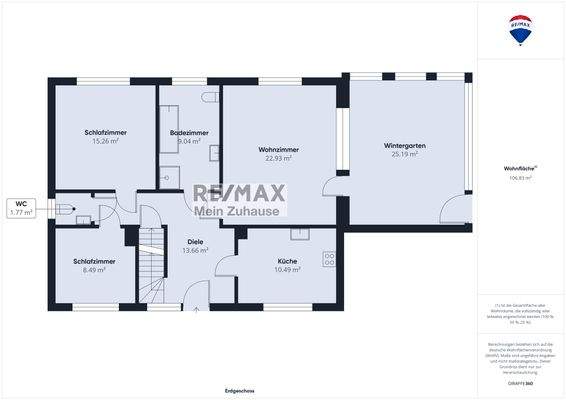 Grundriss Erdgeschoss