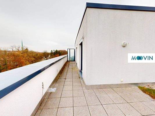 Ansicht II: Dachterrasse