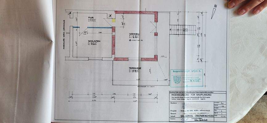 Grundriss Anbau OG b