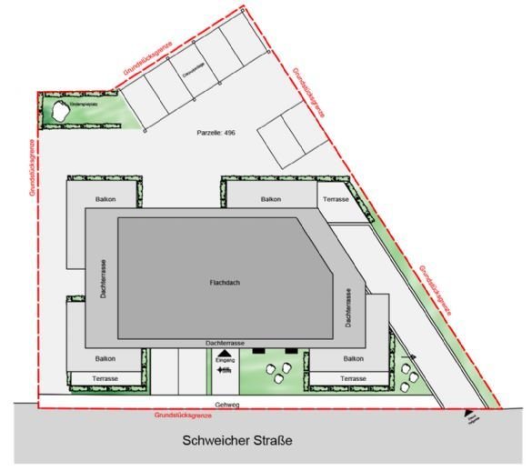 Schweich-Issel-Lageplan