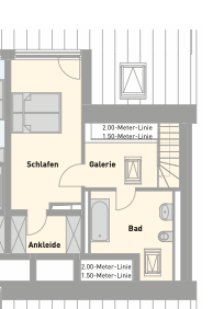 Grundrisse obere Ebene