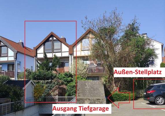 Hausansicht Rückseite_markiert