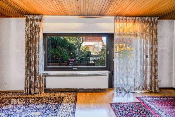 Wohnzimmer - Blick Garten