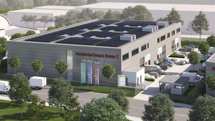 Visualisierung HandwerkerCampus Bremen 2