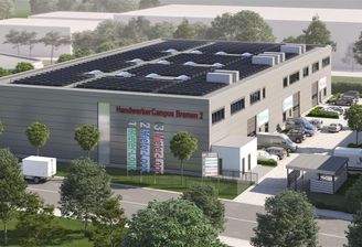 Visualisierung HandwerkerCampus Bremen 2