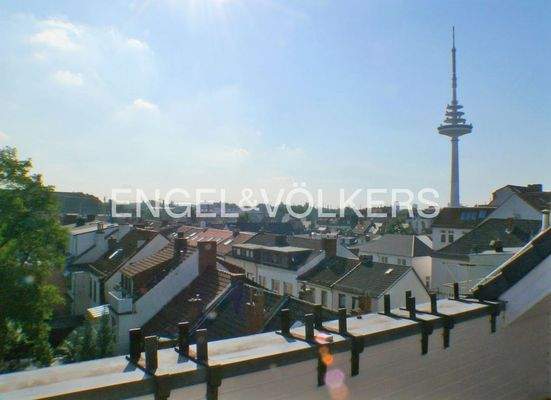 Mit Blick über Bremen